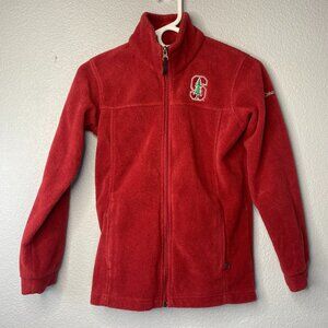 Stanford Columbia Zip Up Fleece Kids